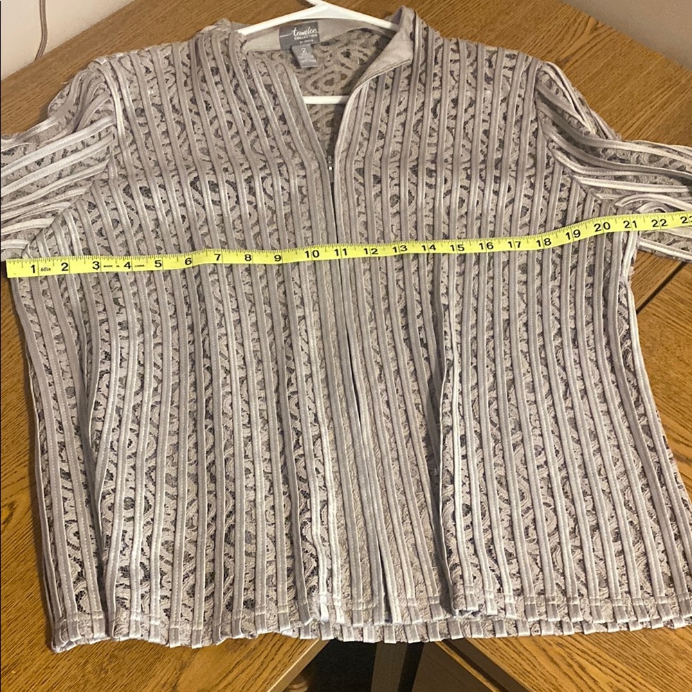 Chico's Travelers Collection Lace Jacket